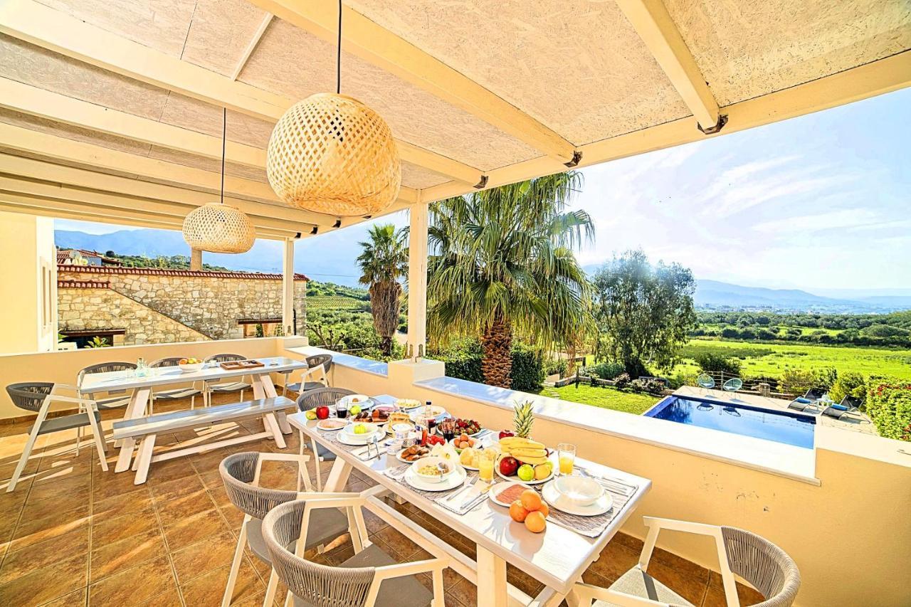 Cretan Mansion With Heated Swimming Pool Villa Georgioupoli Exterior photo